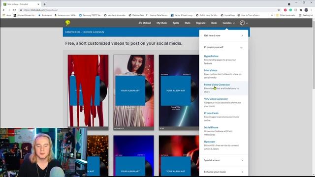 Releasing Music with DistroKid! смотреть онлайн