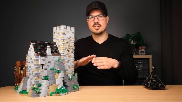 BlueBrixx Bergfried Erweiterung für Burg Blaustein REVIEW | Set 103406 смотреть онлайн