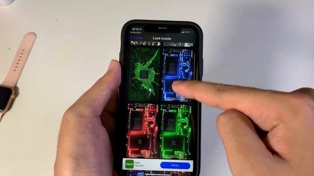 Internal Live Wallpaper for iPhone X - 13 Pro Max смотреть онлайн