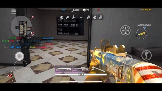 Modern Strike Online 3Vs3 - Heavy Rain Map - IOS server смотреть онлайн