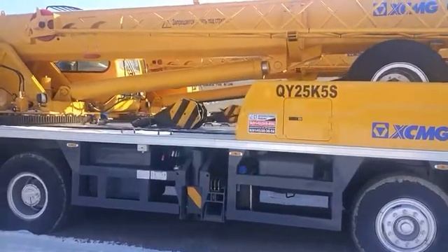 Автокран xcmg QY25K5S смотреть онлайн