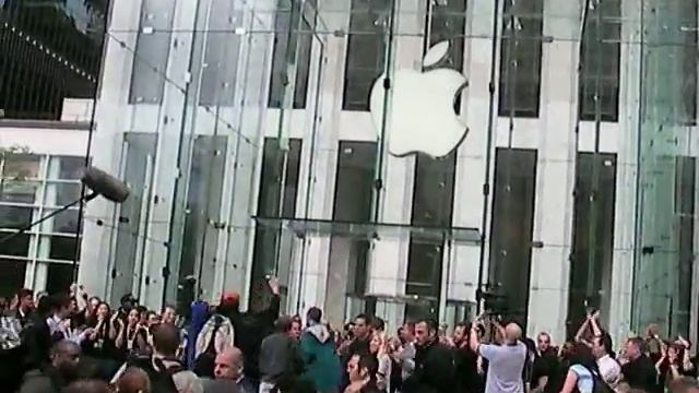 Opening Apple Store, Fifth Aven NY смотреть онлайн