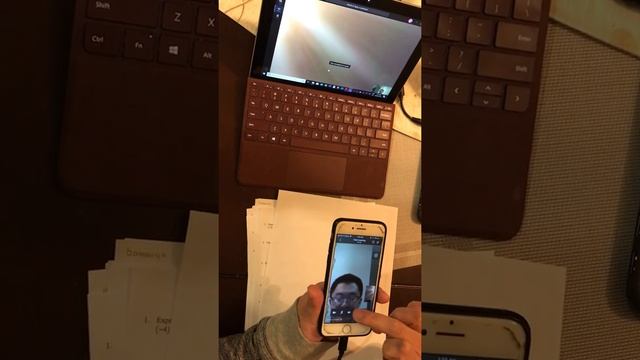 Using iphone as document camera in Microsoft Teams смотреть онлайн