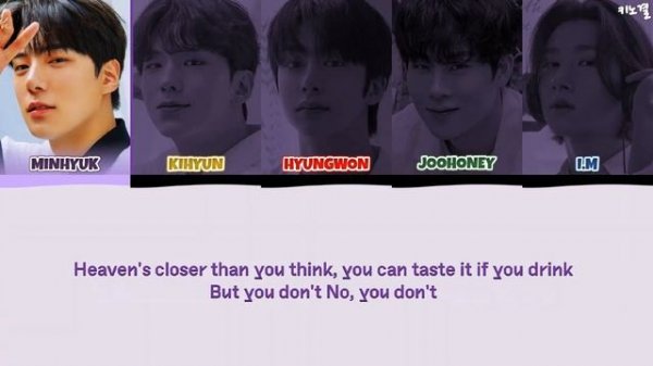 MONSTA X - 'You Problem' LYRICS COLOR CODED [ENG]