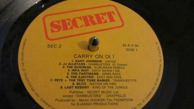 Garry Bushell Presents Carry On Oi!! SIDE A смотреть онлайн