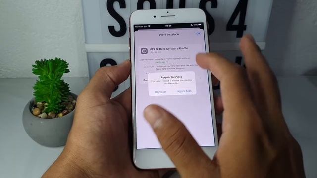 PRIMEIRO IPHONE 7 PLUS A RECEBER O IOS 16? 😱 смотреть онлайн