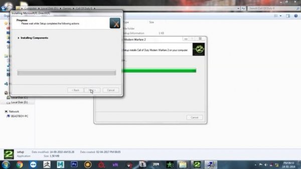 fix Couldn't load image 'falloff_linear' Call of duty Modern Warfare 2 (No steam)