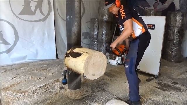 #timbersports #stocksaw Timbersports на русском. Мастеркласc по stock saw от Мартина Комарека. смотреть онлайн
