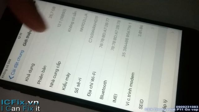 Sửa iPhone 7 lỗi wifi, thay IC wifi смотреть онлайн