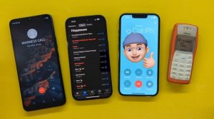 Incoming Call iPhone 14 Pro and iPhone 13 Pro at the same time / Outgoing Call Techno POP 5 & Nokia