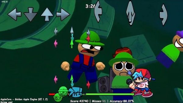 applecore fnf vs dave and bambi golden apple edition