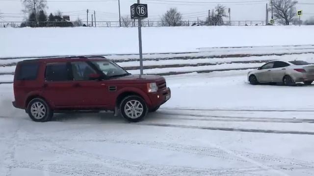 LandRover Discovery3 Зимний Дрифт