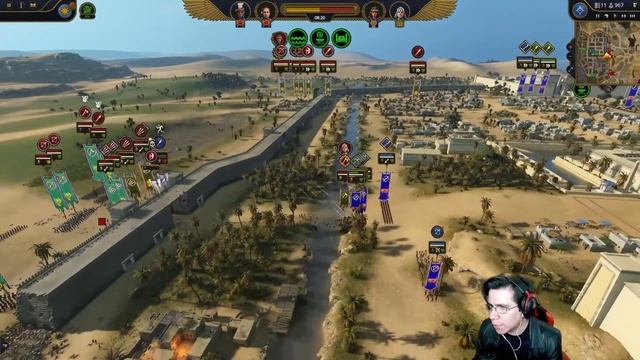 Total War: PHARAOH REVIEW Análisis Completo 🔴Review ESPAÑOL, DIRECTO