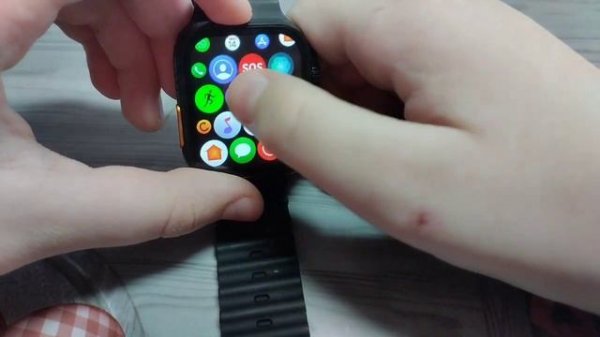 обзор смарт часов | smart watch t800 ultra | Влад FR.