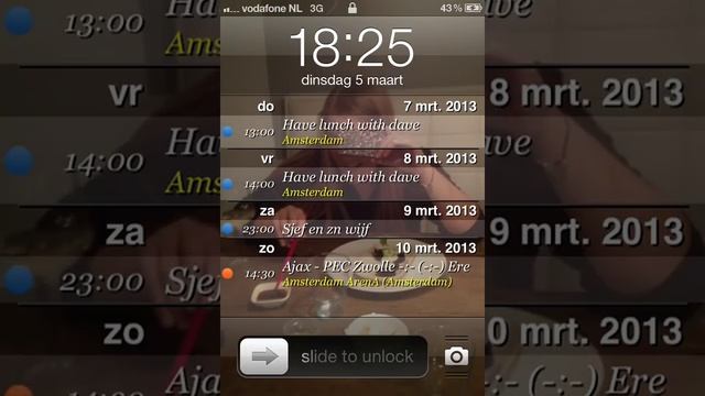 agenda/calendar on lockscreen tutorial(how to dowload lock calendar for free) смотреть онлайн
