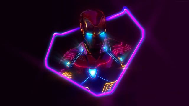 my live wallpapers com Neon Iron Man смотреть онлайн
