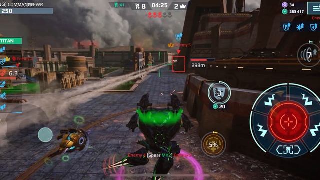 2 Battle Born Intense FFA before Update iOS | War Robots Gameplay смотреть онлайн