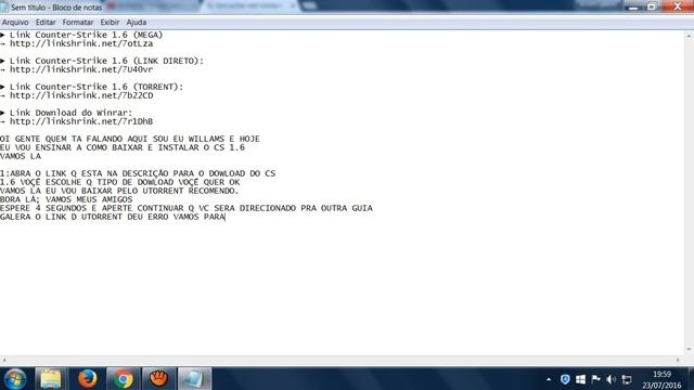Como baixar e instalar o Counter Strike 1.6 ^_^. смотреть онлайн