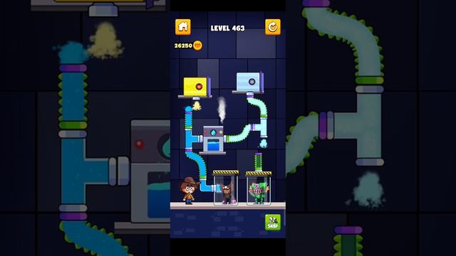 Huggy water pipe- Rescue enemy gameplay ||android iOS mini game #30 смотреть онлайн