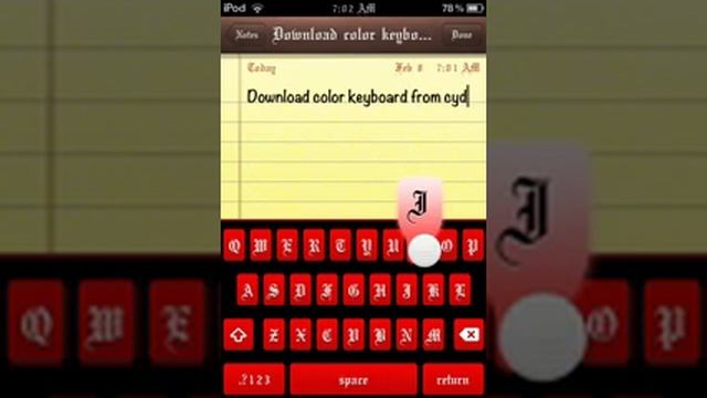 How to change keyboard color/font on ios 5.0.1 смотреть онлайн