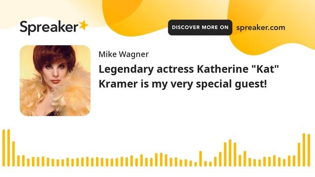Legendary actress Katharine "Kat" Kramer is my very special guest! смотреть онлайн