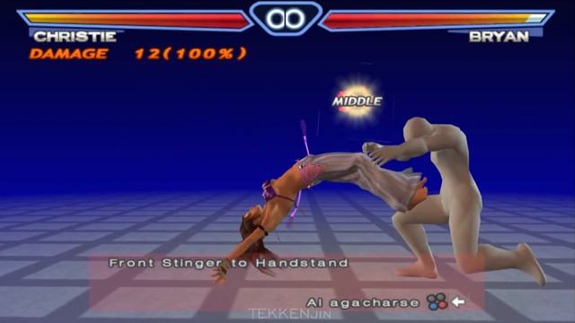 🇧🇷 TEKKEN 4 - CHRISTIE move list, holds, combos & 10-Hit Combo (PlayStation 2) смотреть онлайн
