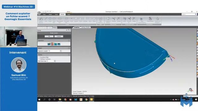 Webinar #14 - Comment exploiter un fichier scanné ? - Geomagic Essentials смотреть онлайн