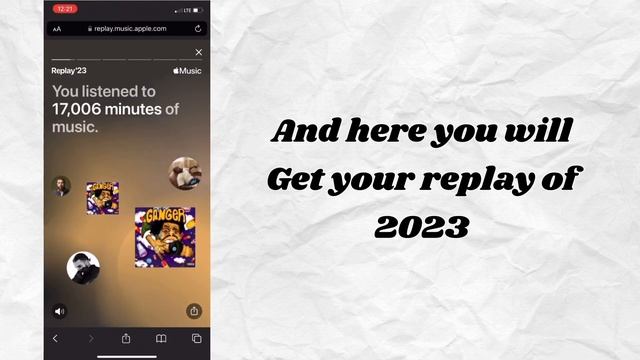 How to get Apple Music replay 2023 | Apple Music wrapped 2023 | Apple Music stats смотреть онлайн