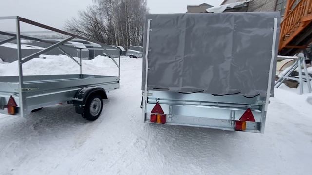 Прицеп Новатор 2,5х1,25 тент 110 см смотреть онлайн