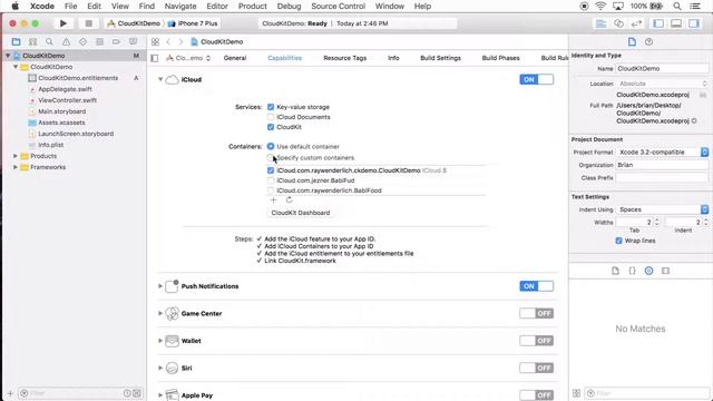 Beginning Cloudkit Part 2 Containers & DBs смотреть онлайн