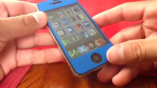 Anti Glare Front Back colored Screen Protector Cover Guard for iPhone 4 4S 4G new look смотреть онлайн