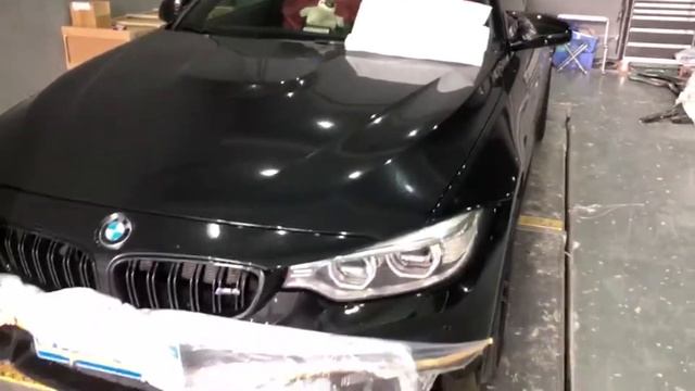 carbon fiber Mirror Cover For BMW M3 M4 4D 2D General installation 16-18 смотреть онлайн