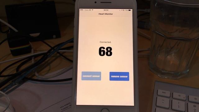 BLE Heart Rate Monitor iOS app смотреть онлайн