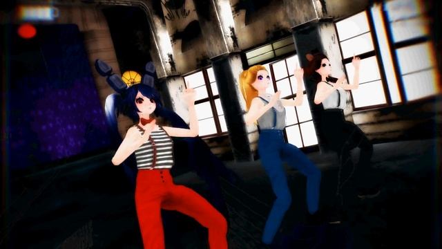 [MMD x FNAF] Little apple смотреть онлайн