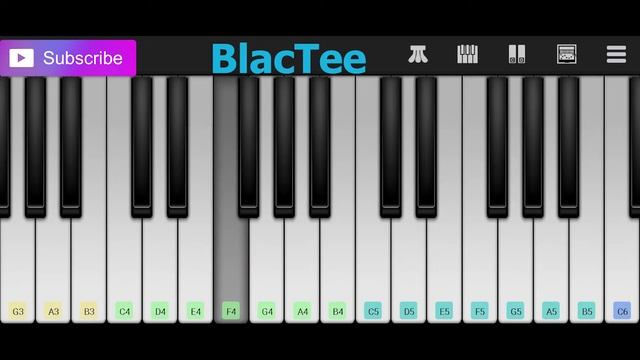 iPhone Ringtone - Easy Piano Tutorial смотреть онлайн
