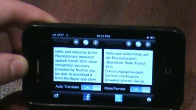 SpeechTrans Voice Translator Best iPhone App Ever! Powered By Nuance! смотреть онлайн