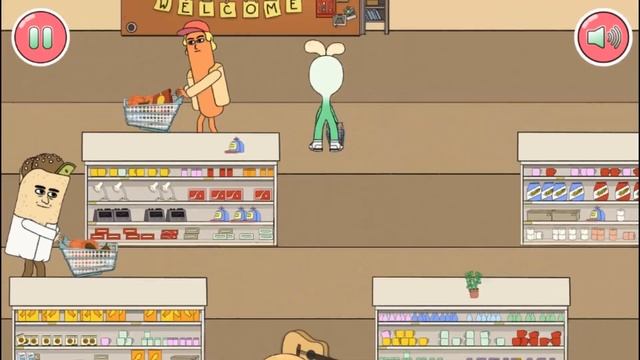 Apple & Onion - Dollar Store Dash (Cartoon Network Games ) смотреть онлайн