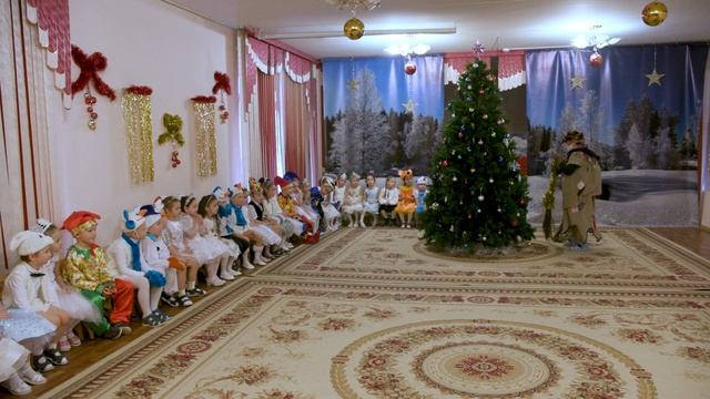 Новогодний утренник 2021. Группа Дружок смотреть онлайн