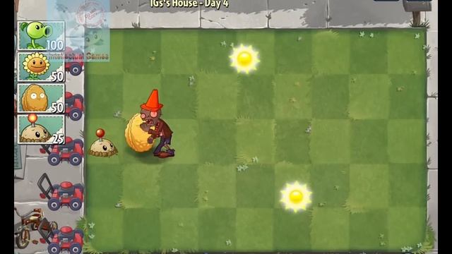 Plants vs Zombies 2 Walkthrough Part 1 (IOS) - House and Ancient Egypt Day 1-2 смотреть онлайн