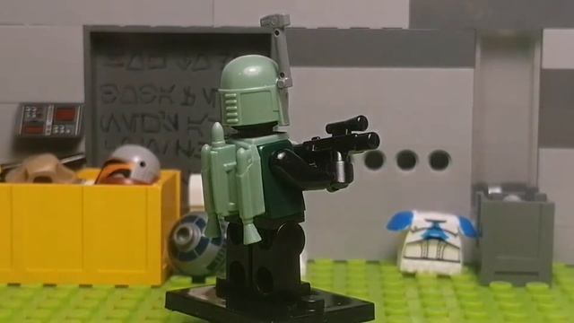 How to do Boba Fett new's armor color (the Mandalorian) in lego смотреть онлайн
