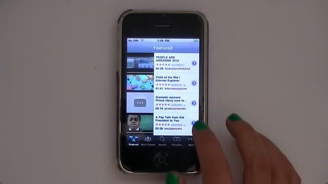 iPhone 3G 8GB Demo смотреть онлайн