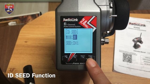 RC Boat RadioLink RC6GS 6CH 2.4g R7FG Gyro FPV Controller (Tugboat)