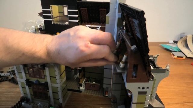 Building Lego Creator Haunted House SET 10273 PART 8 4K смотреть онлайн