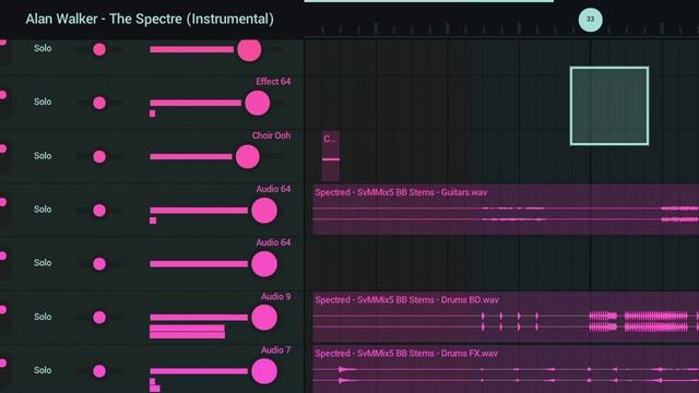 Alan Walker - The Spectre Instrumental [FL Studio Mobile Remake] смотреть онлайн