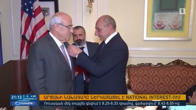 AGBU President Berge Setrakian received Mesrop Mashtots Order from Artsakh President Bako Sahakyan смотреть онлайн