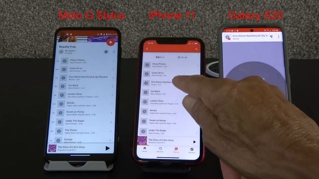Speaker Test Galaxy S20 vs iPhone 11 vs Moto G Stylus смотреть онлайн
