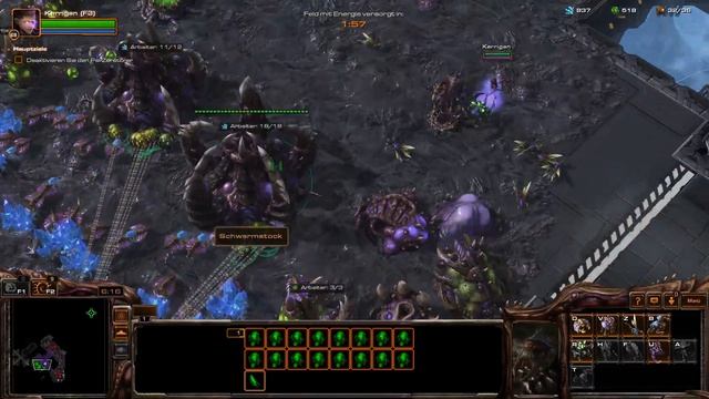Starcraft 2 Heart of the Swarm E2M23: Zerg brauchen ihr W-LAN. смотреть онлайн
