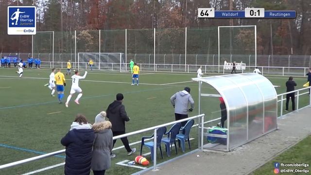 A-Junioren - 0:1 - Marvin Pieringer - FC-Astoria Walldorf gegen SSV Reutlingen 1905 Fußball смотреть онлайн