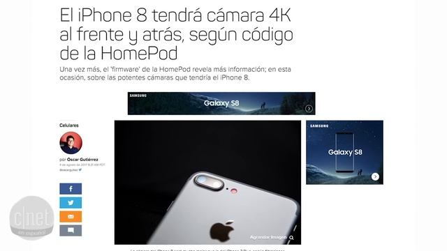iPhone 8: Nuevo color, cámara 4K y otras novedades смотреть онлайн