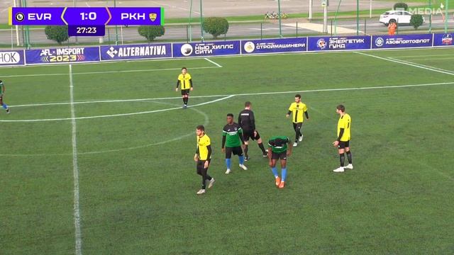 AFL. SOCHI 2023. Day 2. Евромаркет (Пятигорск) - Пахтакор (Екатеринбург) смотреть онлайн